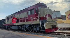 中歐班列“青銅峽—阿拉木圖”貨運班列首發